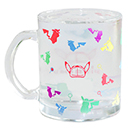 300ML冷熱雙變玻璃馬克杯