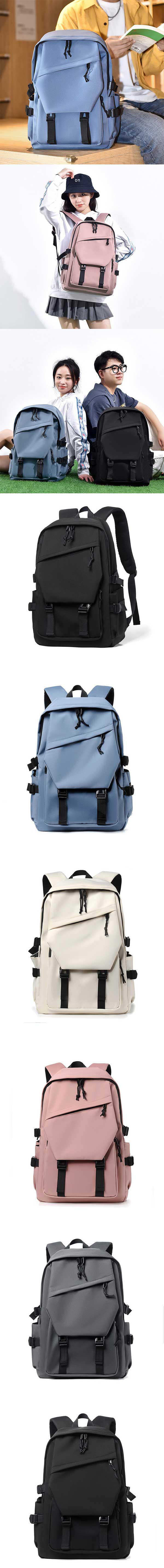 韓版雙肩休閒後背包