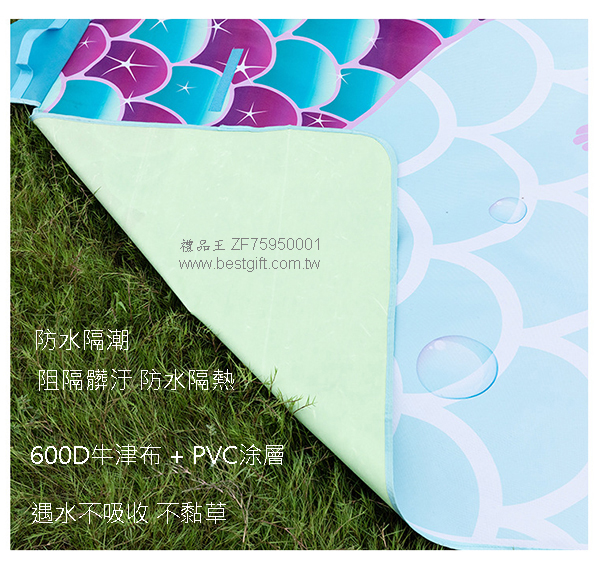 ZF75950001   手提摺疊野餐墊(滿版彩色印刷)
