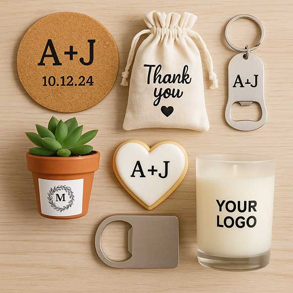 婚禮與活動專用：客製化小禮品帶來的驚喜效果