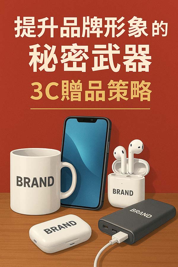 提升品牌形象的秘密武器：3C贈品策略